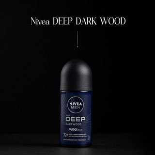 مام رولی دیپ دارک وود نیوا 50 میل Nivea DEEP DARK WOOD Deodorant Roll