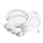 سرویس 102 پارچه چینی زرین ایران مدل ایتالیا اف هدیه درجه عالی