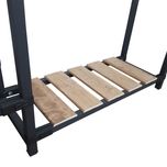 رگال لباس و کمد باز فلز و چوب مدل ارغوان