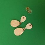 گوشواره زنانه مدل بیضی 05