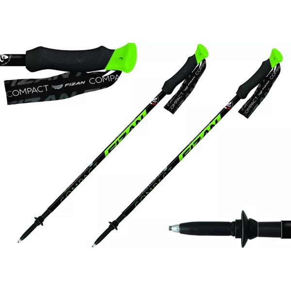 عصای کوهنوردی فیزان مدل Compact بسته 2 عددی