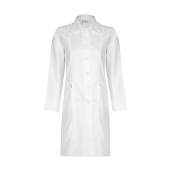 روپوش پزشکی زنانه خضرا مدل یقه شکاری کد 31100