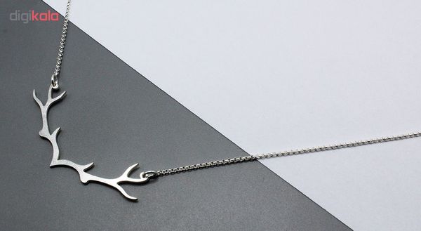 گردنبند نقره زنانه مدل 001