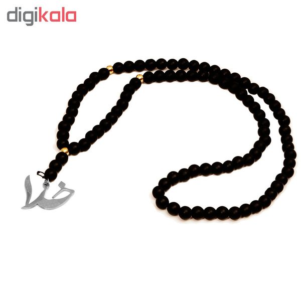 گردنبند مردانه مهره ای طرح خدا کد G101*552