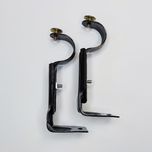 چوب پرده پانچ فلزی المپیک سقفی دیواری