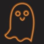 چراغ نئونی دیواری طرح روح خندان 