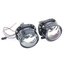 لنز خودرو لنزو کد 004 مدل جغدی 2.5 اینچ پایه دو کنتاکت بسته دو عددی