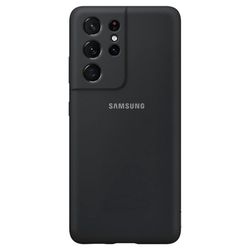 کاور مدل سیلیکونی پاک کنی مناسب برای گوشی موبایل سامسونگ Galaxy S21 Ultra اورجینال