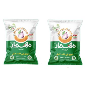 اسنک سویق پفی پیازجعفری مهدیار - 50 گرم