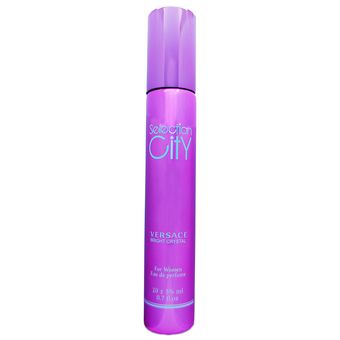 عطر جیبی زنانه سلکشن سیتی مدل ورساچ برایت کریستال حجم 20 میلی لیتر