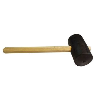 چکش پلاستیکی دسته چوبی 900گرمی