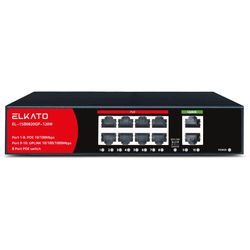 سوییچ شبکه POE الکاتو مدل  ELKATO EL-1SG0820GP-120W (V2)