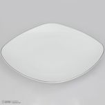 سرویس چینی 27 پارچه غذاخوری چینی زرین ایران سری کواترو مدل سمن درجه عالی