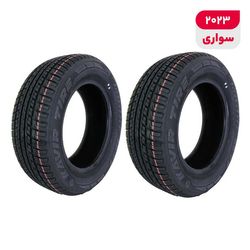 لاستیک خودرو کویر تایر مدل KB27 سایز 15 / 65 / 185 تولید سال 2024 - 2 حلقه