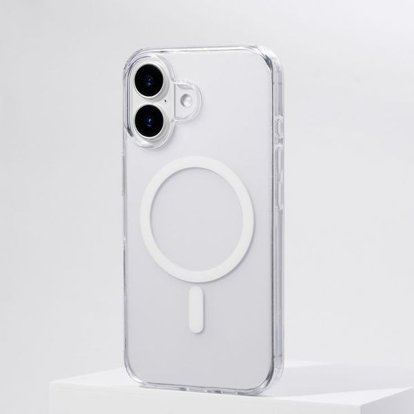 کاور Clear Case Magnetic مدل مگ سیف دار مناسب برای گوشی موبایل اپل Apple iPhone 16