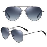 عینک آفتابی مدل 3345C09P87 Polarized Matte Metal