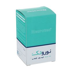 کپسول نوروتک اروند فارمد بسته 60 عددی