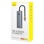 هاب 6 پورت USB-C باسئوس مدل BS-OH118 (گارانتی 24 ماهه آونگ)