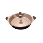 تابه درب دار اس جی ان طرح گرانیتی سایز 32