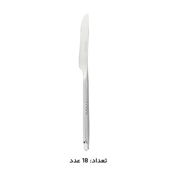 سرویس قاشق، چنگال و کارد استیل 151 پارچه 30 نفره کابان مدل 166