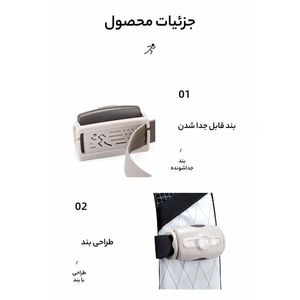 چراغ پیشانی نیچرهایک مدل NH18T005-F