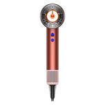 سشوار خانگی 220 وات دایسون مدل Supersonic nural HD16، موتور AC، وزن 2140 گرم، دارای سری متمرکز‌کننده باریک، متمرکز‌کننده پهن، سر