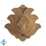 گل منبت راش کد O101 - 50*50*17