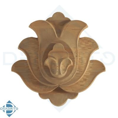 گل منبت راش کد O101 - 50*50*17