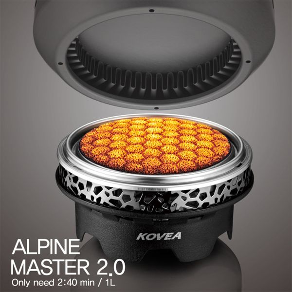 اجاق و ظرف سفری کووآ مدل Alpine Master 2.0 کد F2022