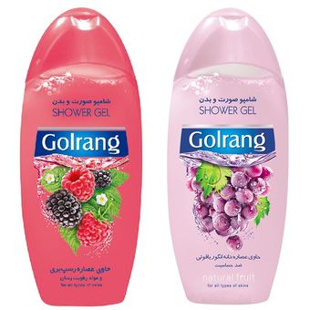 شامپو صورت و بدن گلرنگ مدل Scrub حجم 400 میلی لیتر