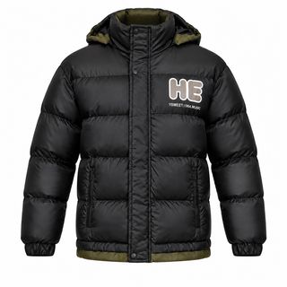 کاپشن کوتاه مردانه شمعی باکسی مدل Da-Km-Az-HE-M-2026 1004