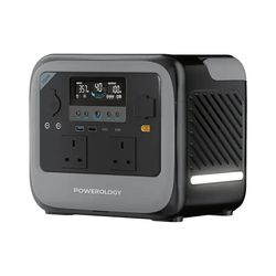 پاوراستیشن 700 وات پاورولوژی مدل PWGC700GY ظرفیت 10600 میلی‌ آمپر ساعت