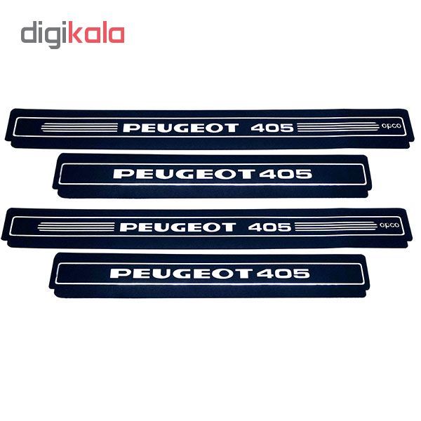 برچسب پارکابی خودرو کد SK048 مناسب برای پژو 405 مجموعه 4 عددی*310