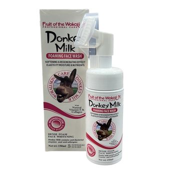 فوم شستشوی صورت وکالی مدل شیر الاغ مناسب برای انواع پوست حجم 150 میلی لیتر