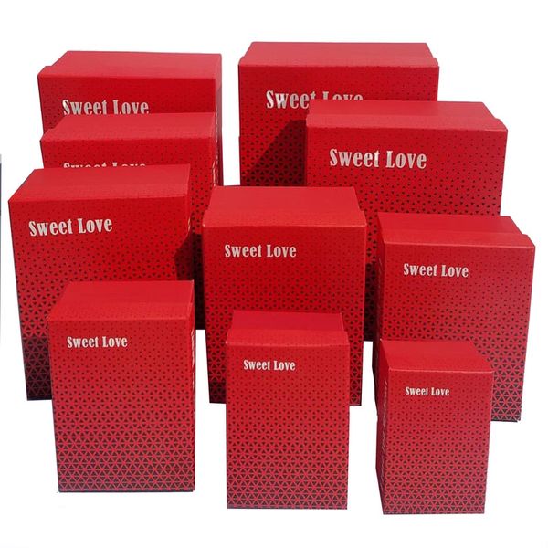 جعبه هدیه مدل روز عشق مجموعه 10 عددی