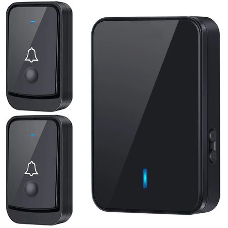 زنگ بی سیم مدل 2Q489-BB به همراه شستی