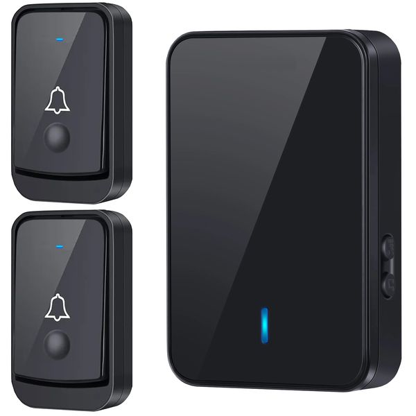 زنگ بی سیم مدل 2Q489-BB به همراه شستی