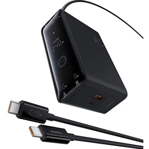 شارژر دیواری 240 وات بیسوس مدل Ultra Fast 240W