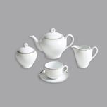 سرویس غذاخوری 102 پارچه 12 نفر چینی زرین ایران مدل ایتالیا اف ریوا درجه عالی