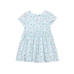 پیراهن آستین کوتاه یقه گرد دخترانه مدل MDSS-CH3939