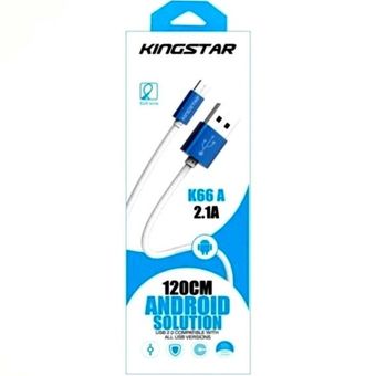 کابل شارژ USB به Micro USB کینگ استار ( KINGSTAR ) مدل K66A