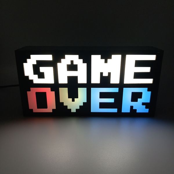آیکون لایت طرح GAME OVER کد GAS-01