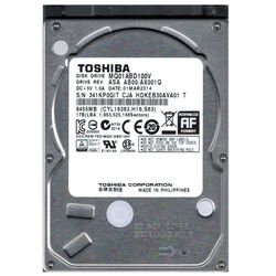 هارد لپ تاپ 2.5 اینچ توشیبا مدل TOSHIBA MQ01ABD050 ظرفیت 1 ترابایت