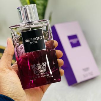 ادو پرفیوم زنانه رودیر مدل midnight rose حجم 100 میلی لیتر