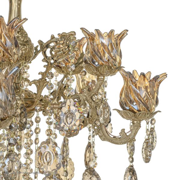 لوستر 10 شعله شاهان تک کد B/8015