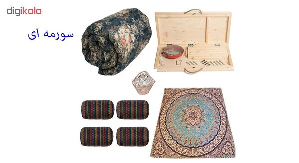 کرسی مدل meri-3-70 مجموعه 9 عددی