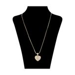 گردنبند زنانه مدل قلب کد 03