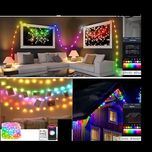 ریسه ال ای دی مدل فول کالر هوشمند بلوتوثی کد RGB IC usb 5v طول 10 متر