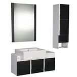 ست کابینت و روشویی توییس مدل tws 1017 به همراه آینه و باکس