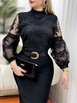 شومیز دانتل ژینا 2709
